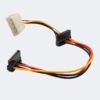 Cablu alimentare Molex la 2 Sata