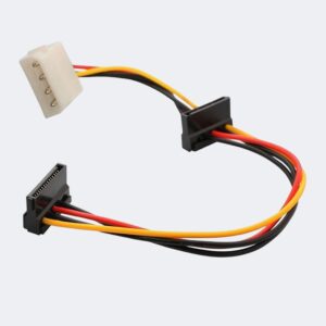 Cablu alimentare Molex la 2 Sata